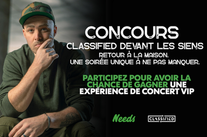 Concours “Classified Hometown Crowd” 2026