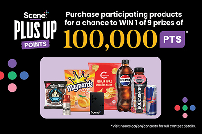 Scene plus up points