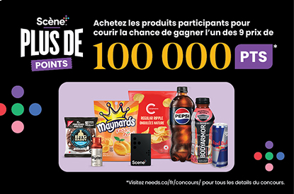 Scene plus de points